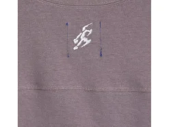 Outlet ASICS BIXANCE LONG SLEEVE Pewter Purple X Medallion Yellow