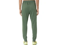 Hot ASICS BRUSHED FLEECE PANTS Serpentine Green