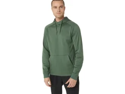Flash Sale ASICS BRUSHED FLEECE PULLOVER HOODIE Serpentine Green