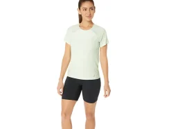 Hot ASICS C110 SHORT SLEEVE PR LYTE TOP Whisper Green