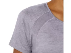 New ASICS C110 SHORT SLEEVE PR LYTE TOP Dusk Violet