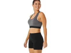 Best Sale ASICS CIRCUIT II PADDED BRA Dark Grey Heather/Black