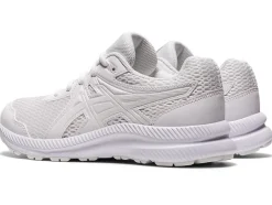 Discount ASICS CONTEND 7 GRADE SCHOOL White/White