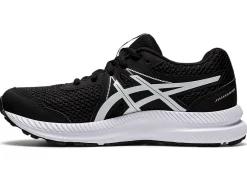 Best ASICS CONTEND 7 GRADE SCHOOL Black/White