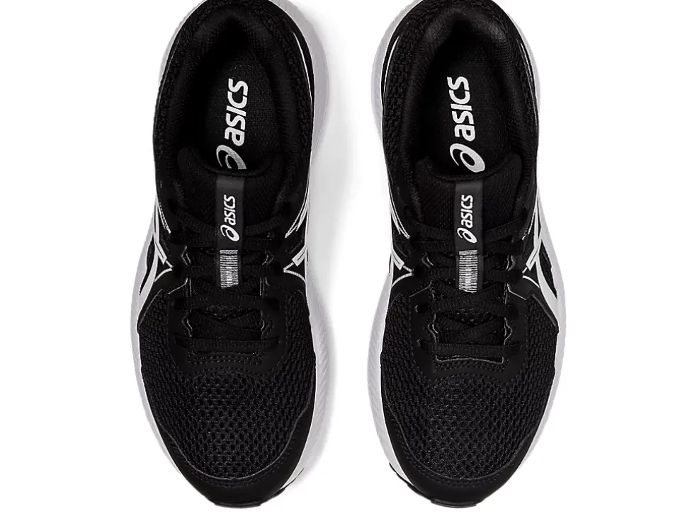 Best ASICS CONTEND 7 GRADE SCHOOL Black/White