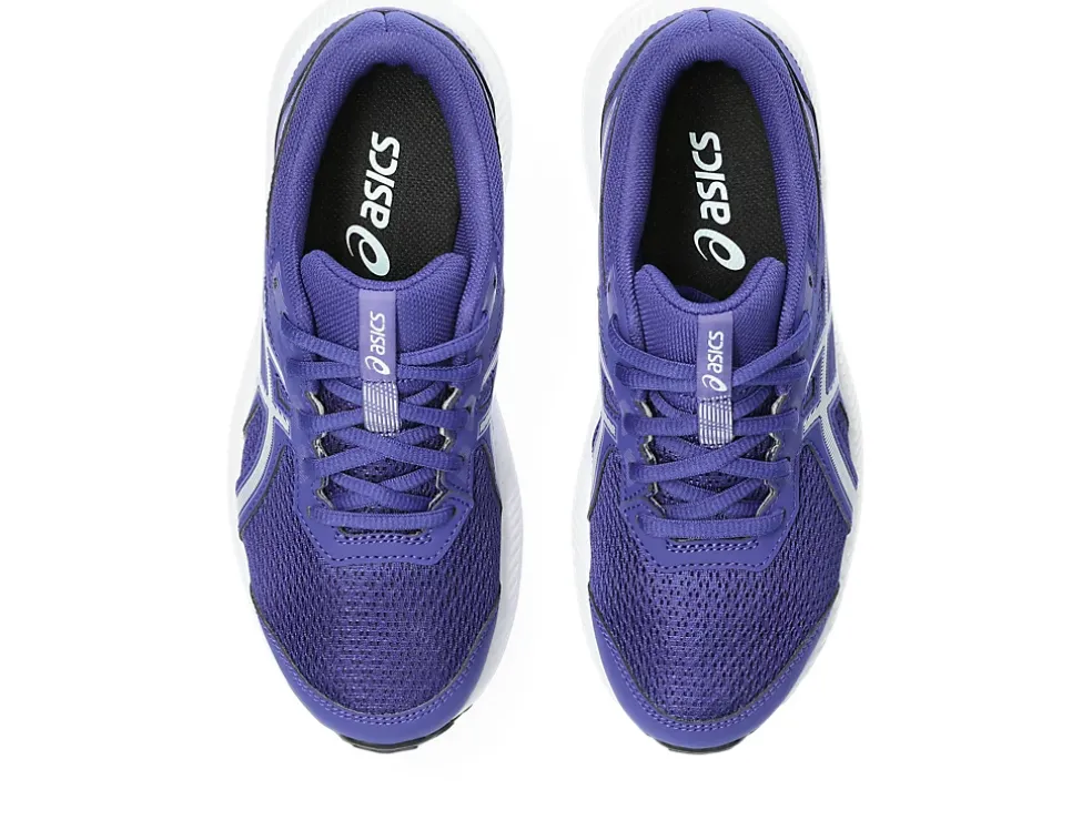 Best ASICS CONTEND 8 GRADE SCHOOL Eggplant/Aquamarine