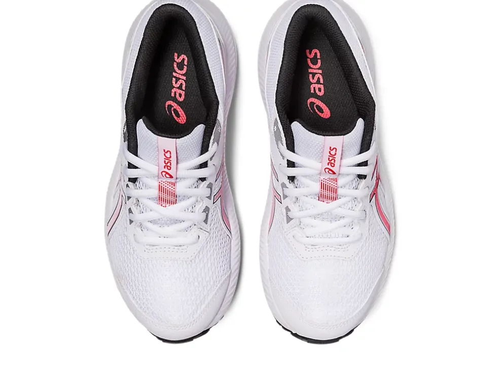 Fashion ASICS CONTEND 8 GRADE SCHOOL White/Electric Red