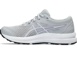 New ASICS CONTEND 8 GRADE SCHOOL Piedmont Grey/Cosmos