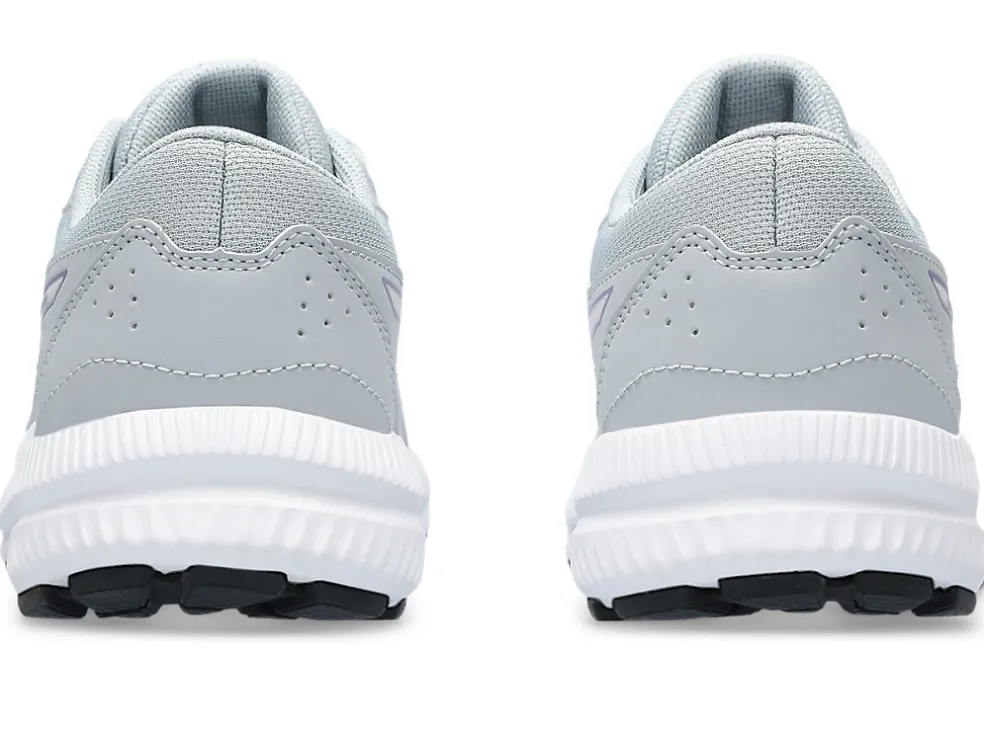 New ASICS CONTEND 8 GRADE SCHOOL Piedmont Grey/Cosmos