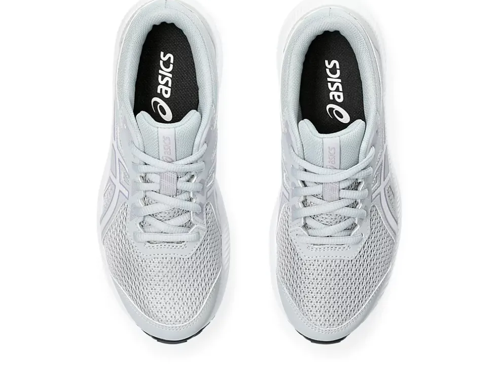 New ASICS CONTEND 8 GRADE SCHOOL Piedmont Grey/Cosmos
