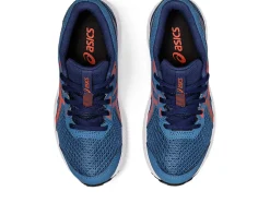 Best Sale ASICS CONTEND 8 GRADE SCHOOL Azure/Cherry Tomato
