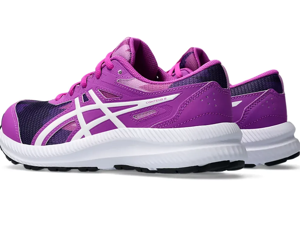 Store ASICS CONTEND 8 GRADE SCHOOL Orchid/White