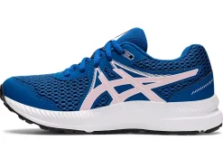 Fashion ASICS CONTEND 7 GRADE SCHOOL Lake Drive/Barely Rose