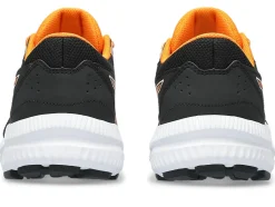 Best ASICS CONTEND 8 GRADE SCHOOL Black/Bright Orange