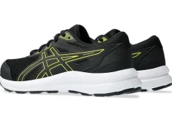 Outlet ASICS CONTEND 8 GRADE SCHOOL Black/Bright Yellow
