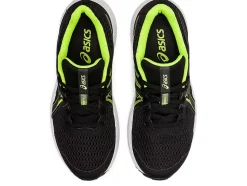 Sale ASICS CONTEND 7 GRADE SCHOOL Black/Hazard Green