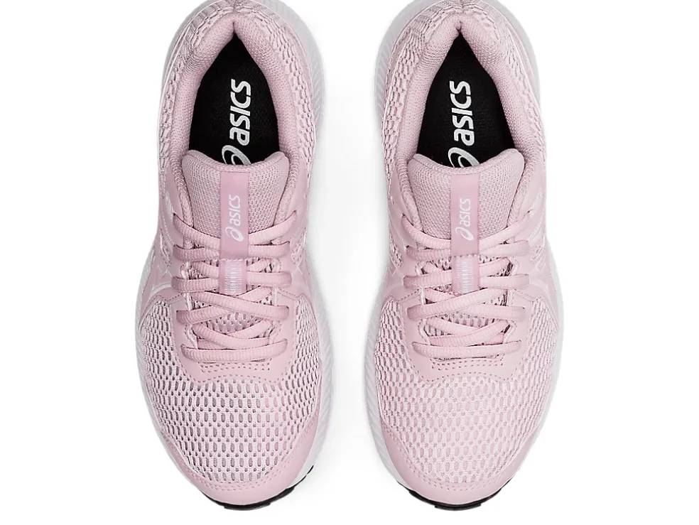 Store ASICS CONTEND 7 GRADE SCHOOL Barely Rose/White