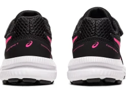 Online ASICS CONTEND 7 PRE-SCHOOL Black/Hot Pink