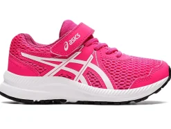 Store ASICS CONTEND 7 PRE-SCHOOL Pink Glo/White