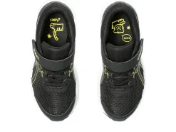 Discount ASICS CONTEND 8 PRE-SCHOOL Black/Bright Yellow