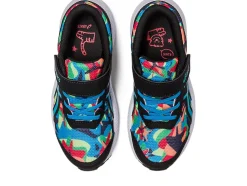 Discount ASICS CONTEND 8 PRE-SCHOOL Black/Island Blue