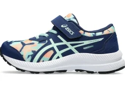 Cheap ASICS CONTEND 8 PRE-SCHOOL Blue Expanse/Mint Tint