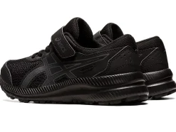 Sale ASICS CONTEND 8 PRE-SCHOOL Black/Carrier Grey