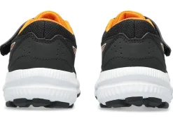 Hot ASICS CONTEND 8 PRE-SCHOOL Black/Bright Orange