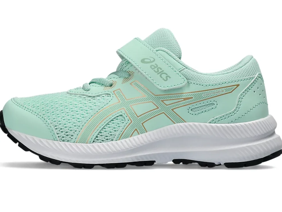 Best ASICS CONTEND 8 PRE-SCHOOL Mint Tint/Dark Mint
