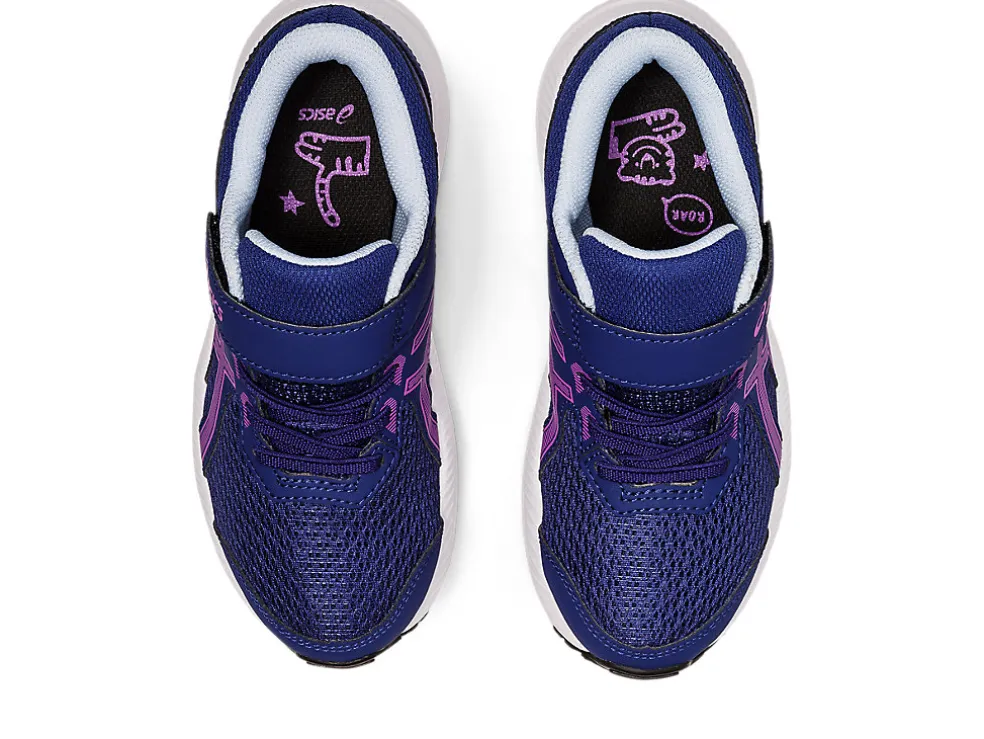 Cheap ASICS CONTEND 8 PRE-SCHOOL Dive Blue/Orchid