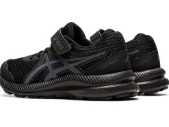 Shop ASICS CONTEND 7 PRE-SCHOOL Black/Carrier Grey