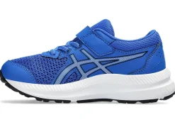 Clearance ASICS CONTEND 8 PRE-SCHOOL Illusion Blue/Pure Silver