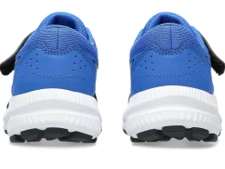Clearance ASICS CONTEND 8 PRE-SCHOOL Illusion Blue/Pure Silver