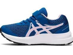 Cheap ASICS CONTEND 7 PRE-SCHOOL Lake Drive/Barely Rose