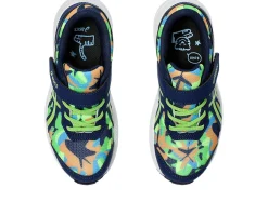 Cheap ASICS CONTEND 8 PRE-SCHOOL Blue Expanse/Electric Lime