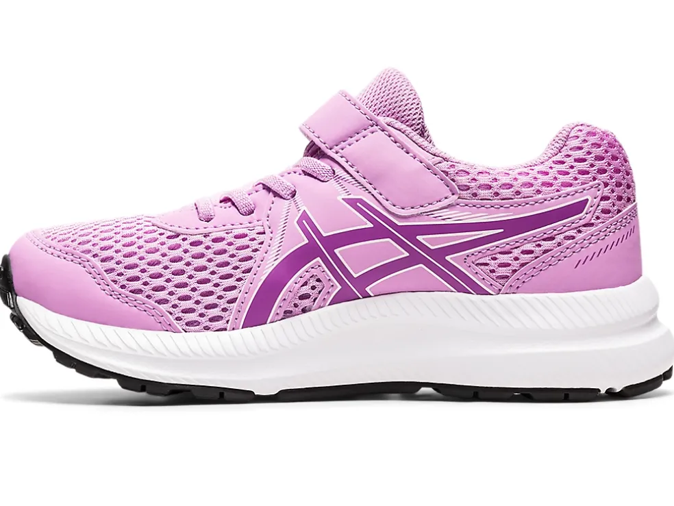 Shop ASICS CONTEND 7 PRE-SCHOOL Lavender Glow/Orchid