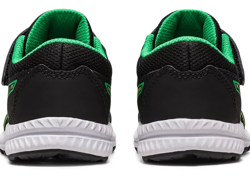 Best ASICS CONTEND 8 TODDLER SIZE Black/Lime Zest