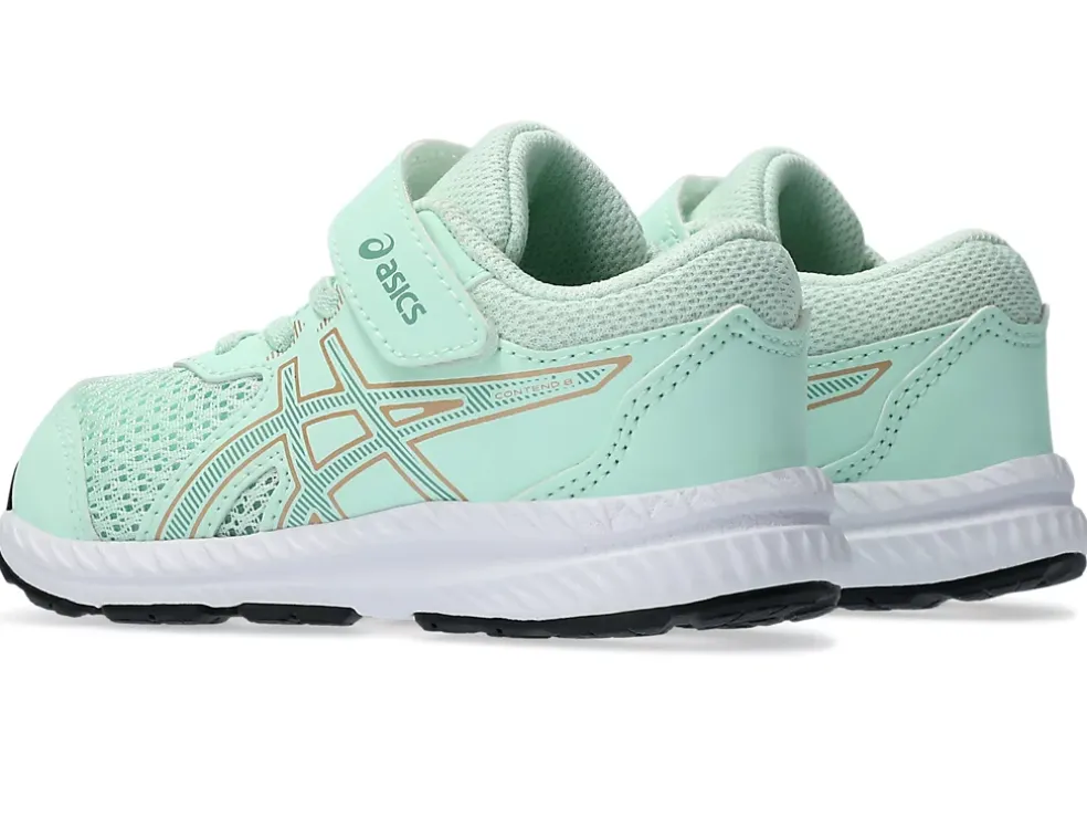 Discount ASICS CONTEND 8 TODDLER SIZE Mint Tint/Dark Mint