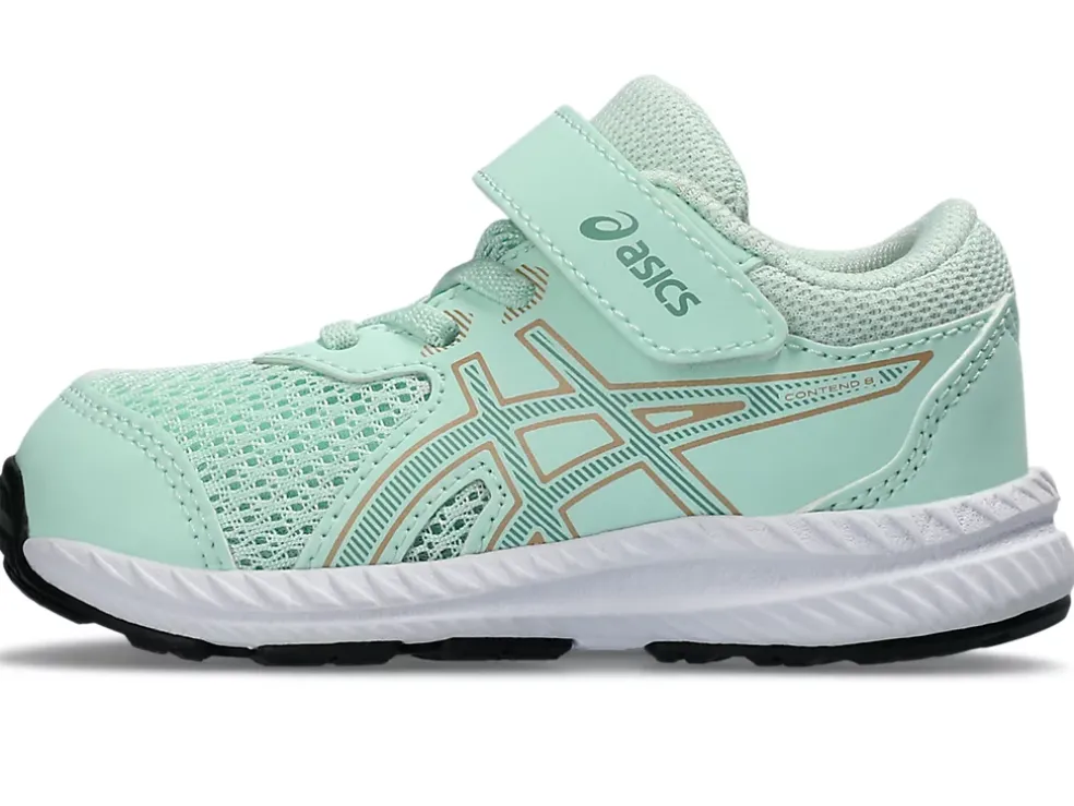 Discount ASICS CONTEND 8 TODDLER SIZE Mint Tint/Dark Mint