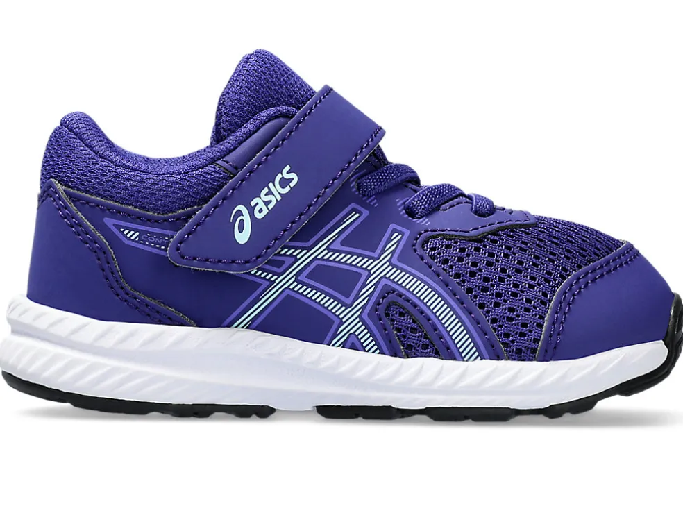 Cheap ASICS CONTEND 8 TODDLER SIZE Eggplant/Aquamarine