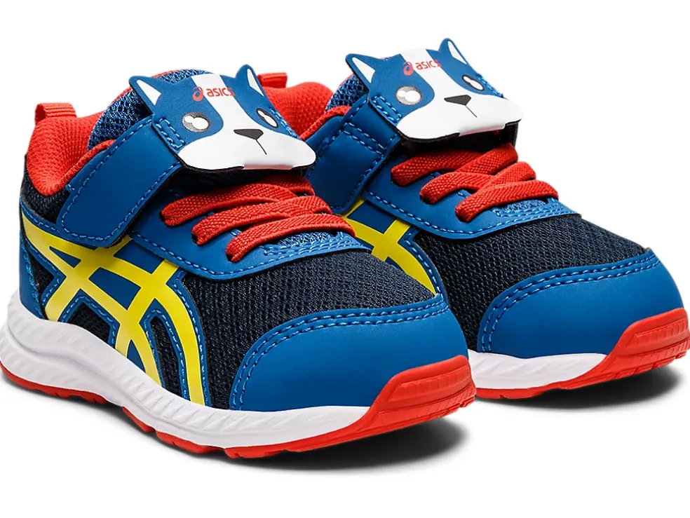 Best Sale ASICS CONTEND 7 TODDLER SIZE Lake Drive/Vibrant Yellow