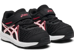 Cheap ASICS CONTEND 7 TODDLER SIZE Black/Electric Red