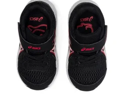 Cheap ASICS CONTEND 7 TODDLER SIZE Black/Electric Red