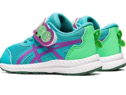 Discount ASICS CONTEND 8 TODDLER SIZE SCHOOL YARD Sea Glass/Orchid
