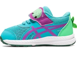Discount ASICS CONTEND 8 TODDLER SIZE SCHOOL YARD Sea Glass/Orchid