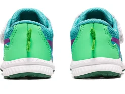 Discount ASICS CONTEND 8 TODDLER SIZE SCHOOL YARD Sea Glass/Orchid
