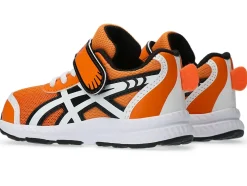 Cheap ASICS CONTEND 8 TODDLER SIZE SCHOOL YARD Bright Orange/White