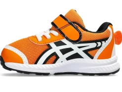 Cheap ASICS CONTEND 8 TODDLER SIZE SCHOOL YARD Bright Orange/White