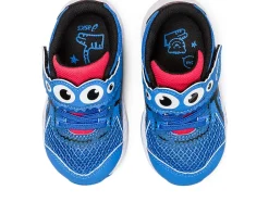 Fashion ASICS CONTEND 8 TODDLER SIZE SCHOOL YARD Blue Coast/Black