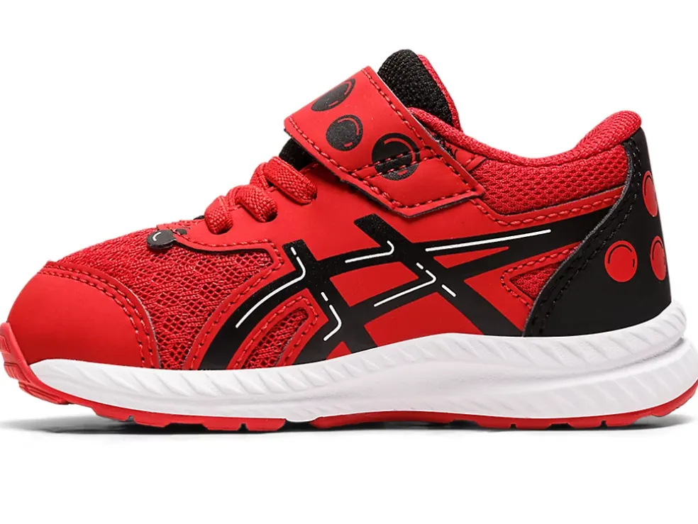 Cheap ASICS CONTEND 8 TODDLER SIZE SCHOOL YARD Classic Red/Black